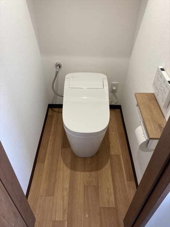 トイレリフォーム後