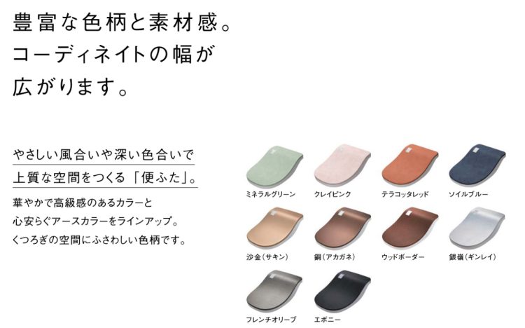 アラウーノL１５０　ふたカラー