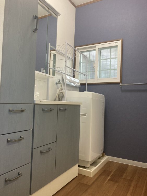 リフォーム後洗面台